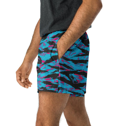 American Miami Vice Tiger Stripe CAMO Unisex Athletic Shorts - XS