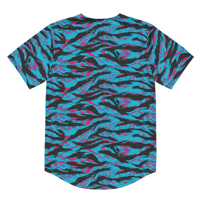 American Miami Vice Tiger Stripe CAMO Unisex Baseball Jersey