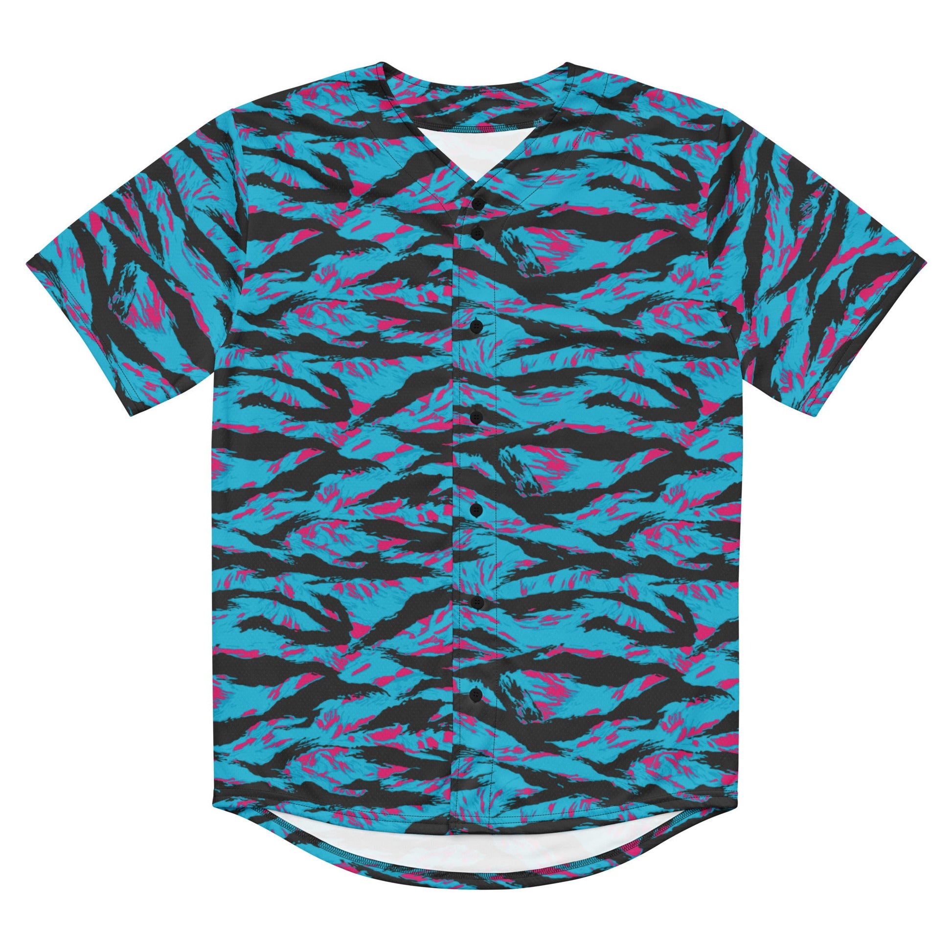American Miami Vice Tiger Stripe CAMO Unisex Baseball Jersey