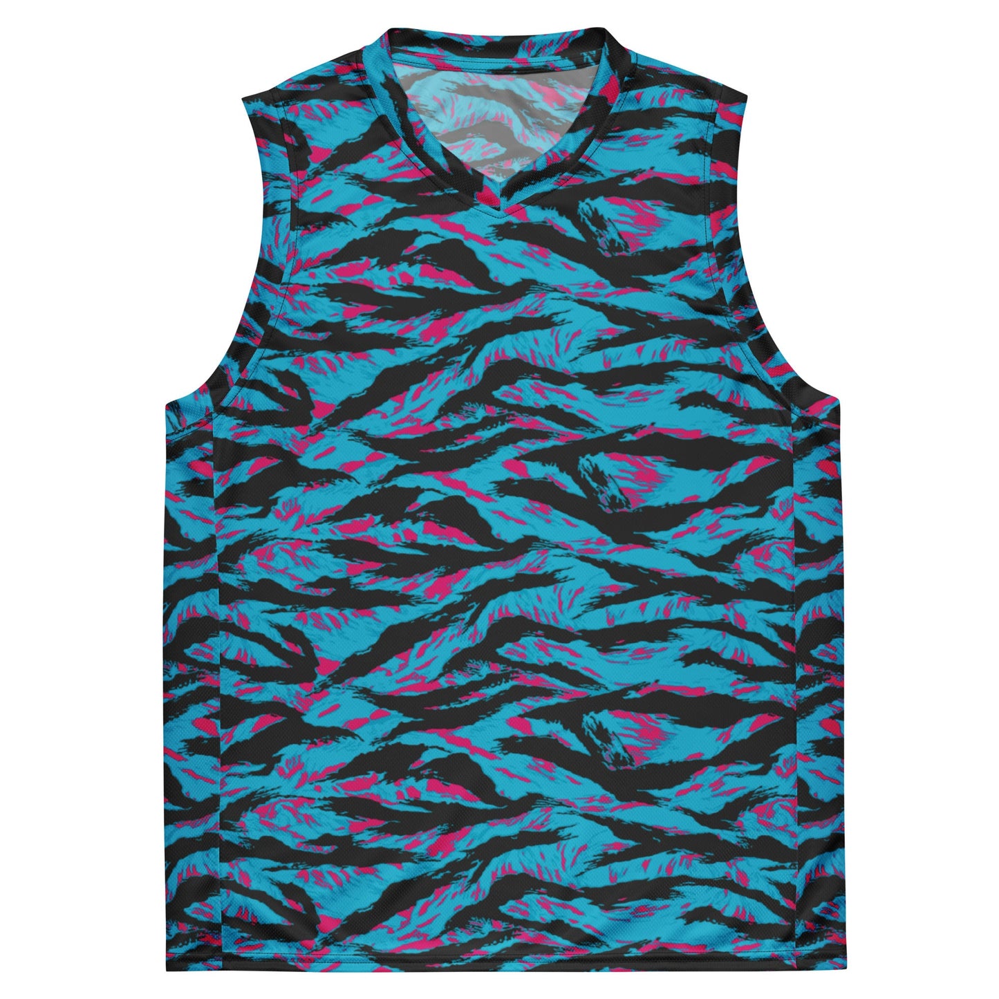 American Miami Vice Tiger Stripe CAMO Unisex Basketball Jersey