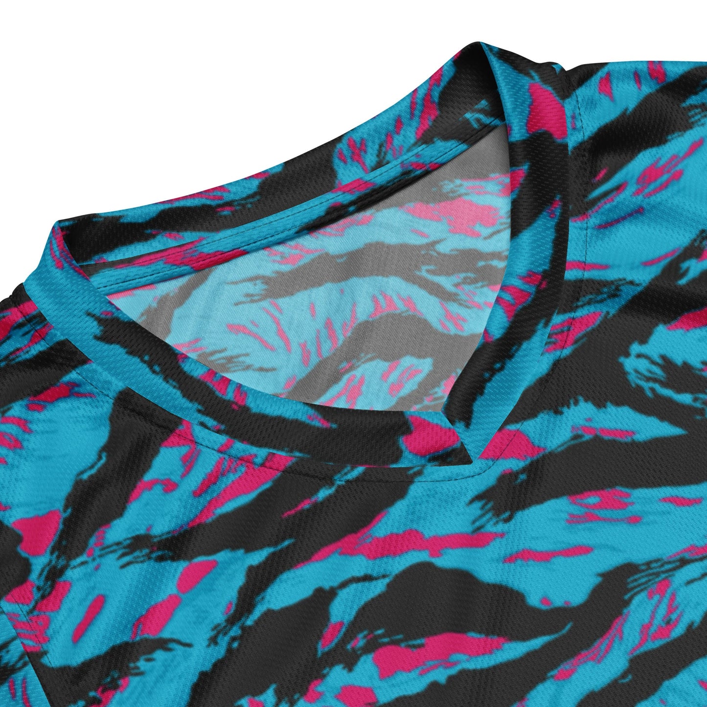 American Miami Vice Tiger Stripe CAMO Unisex Basketball Jersey