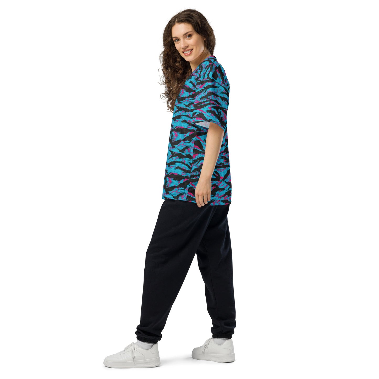 American Miami Vice Tiger Stripe CAMO Unisex Football Jersey