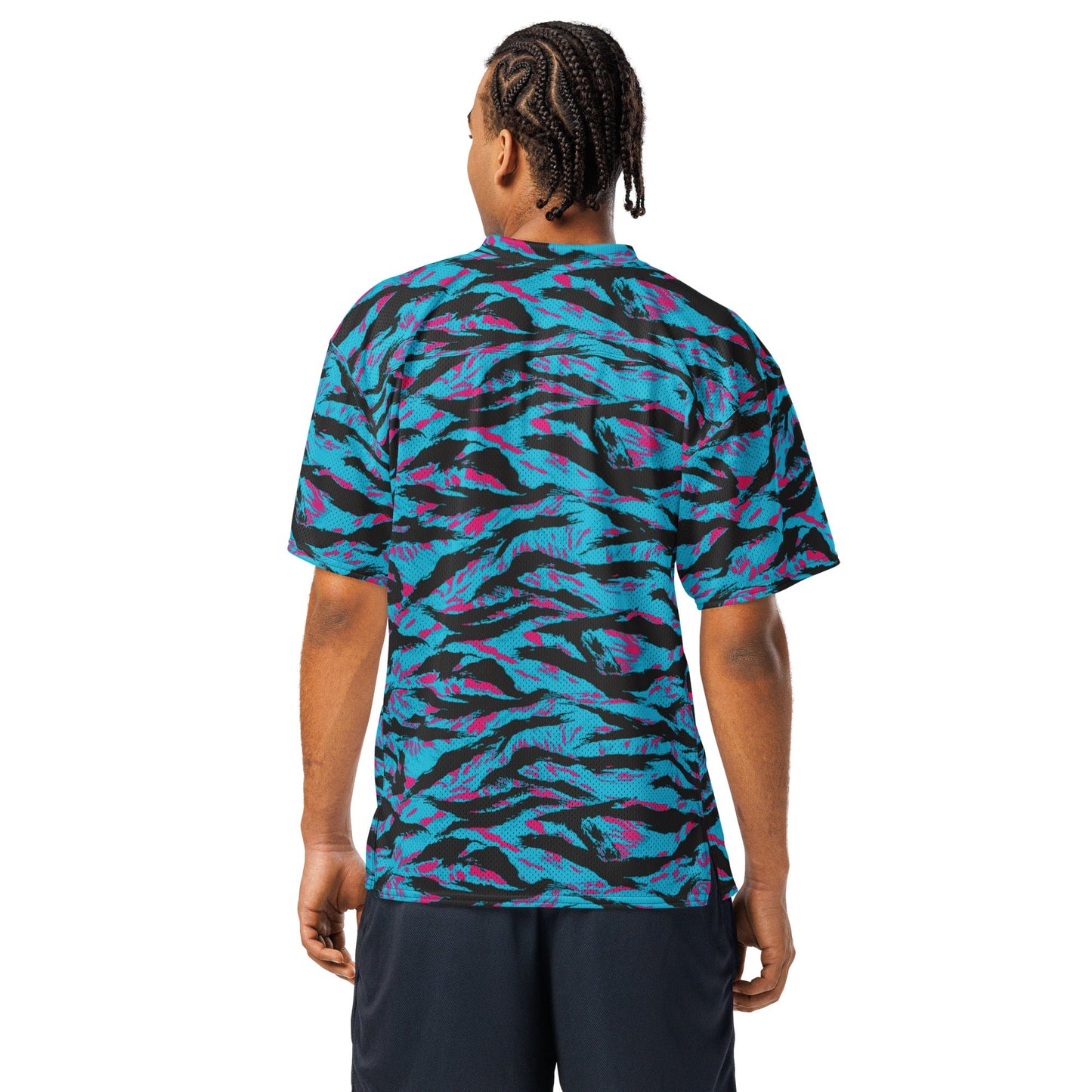 American Miami Vice Tiger Stripe CAMO Unisex Football Jersey