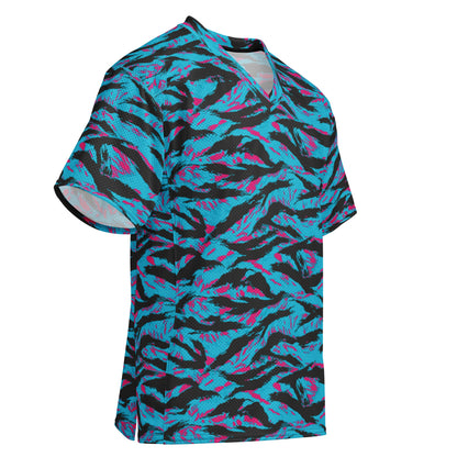 American Miami Vice Tiger Stripe CAMO Unisex Football Jersey