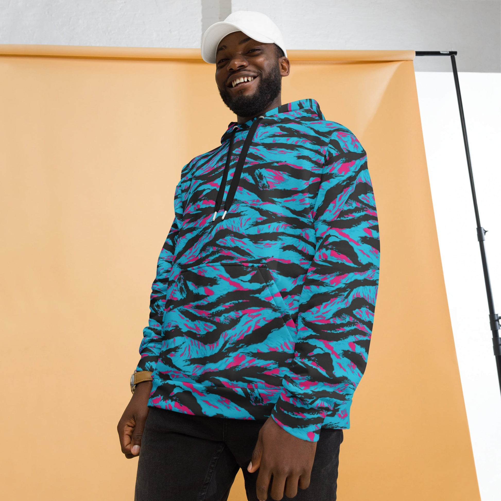 American Miami Vice Tiger Stripe CAMO Unisex Hoodie
