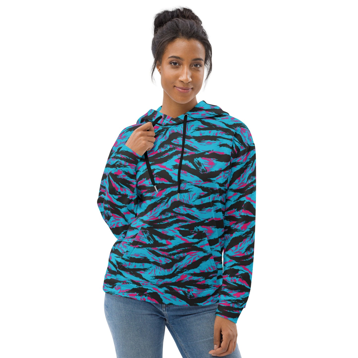 American Miami Vice Tiger Stripe CAMO Unisex Hoodie