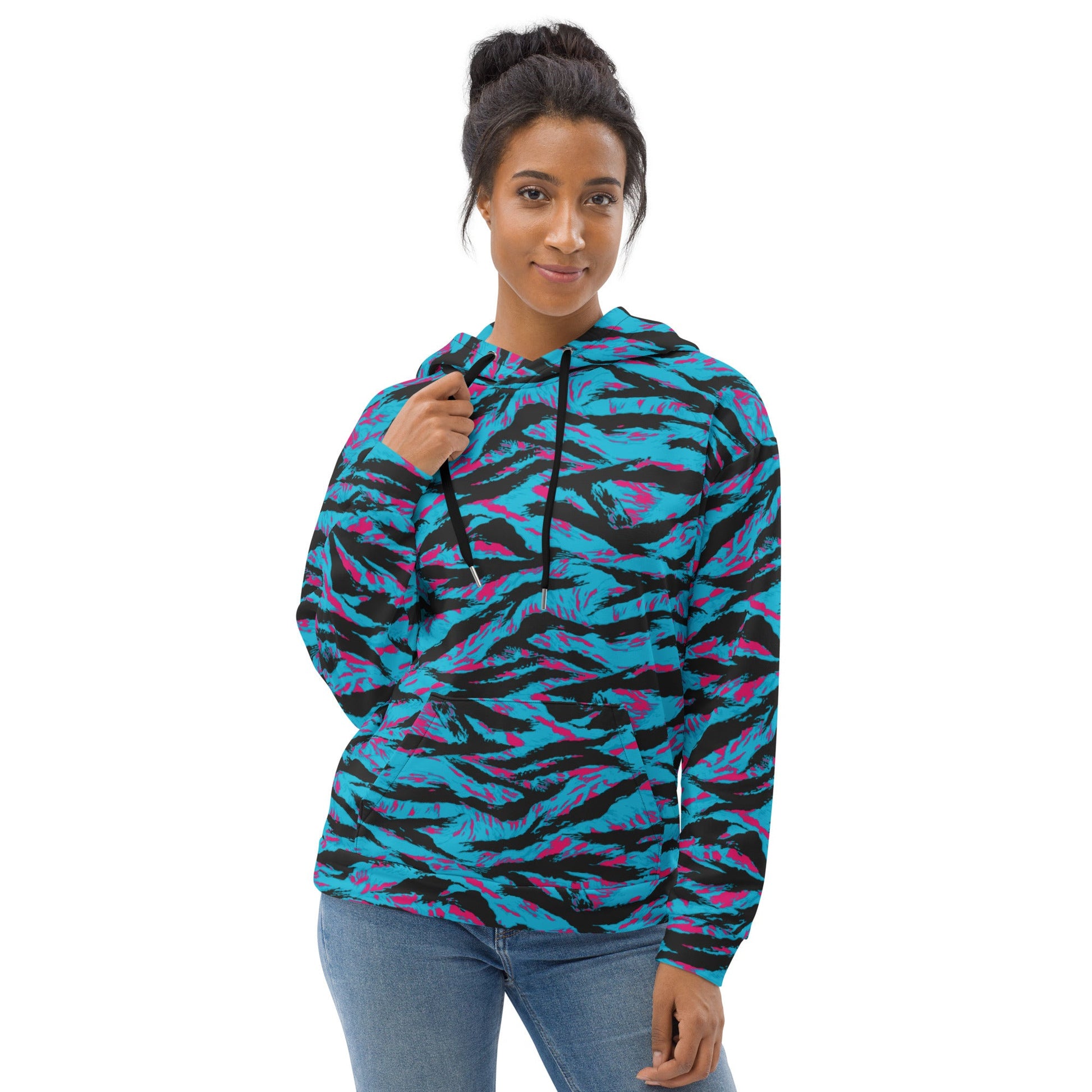 American Miami Vice Tiger Stripe CAMO Unisex Hoodie