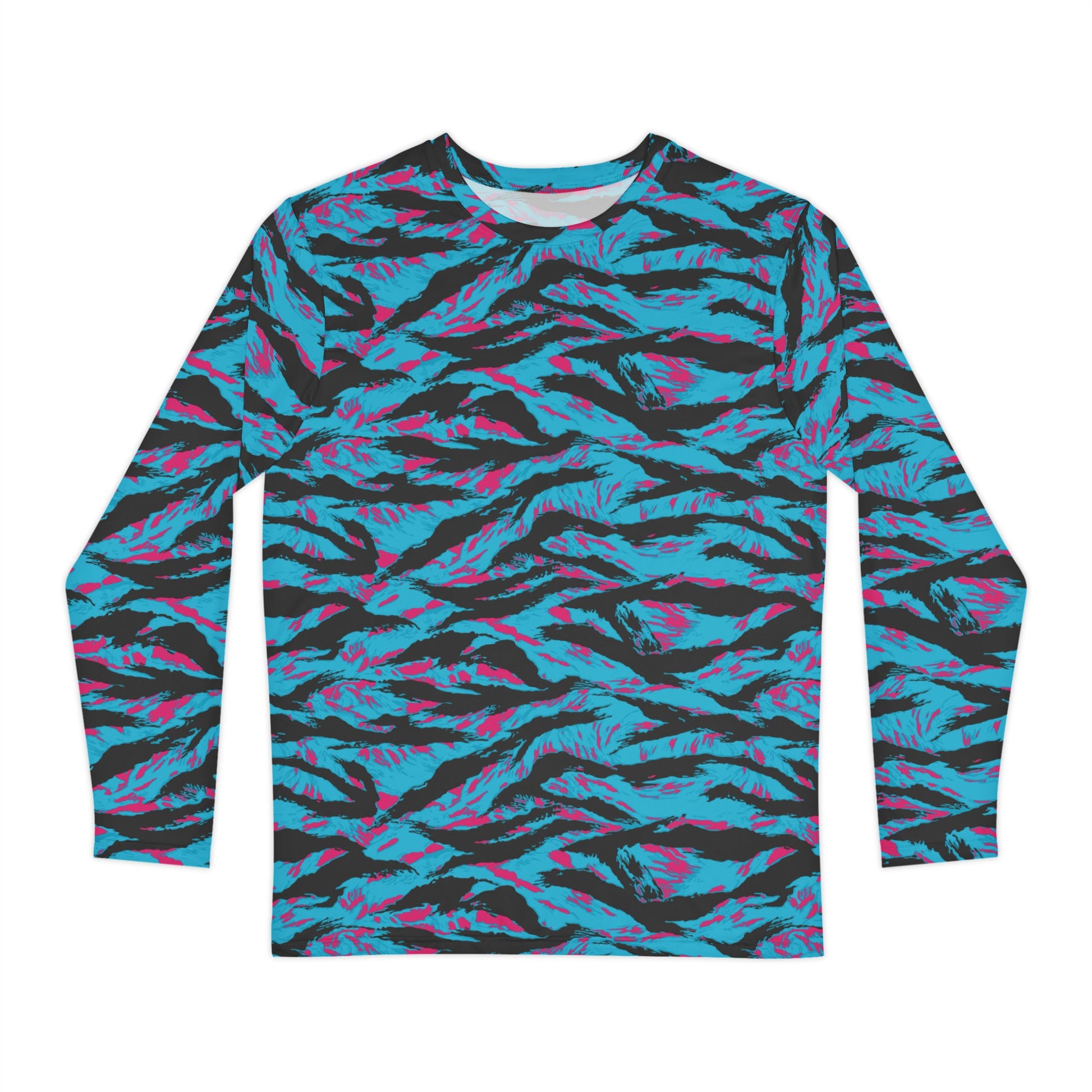 American Miami Vice Tiger Stripe CAMO Unisex Long-Sleeve Shirt - XS
