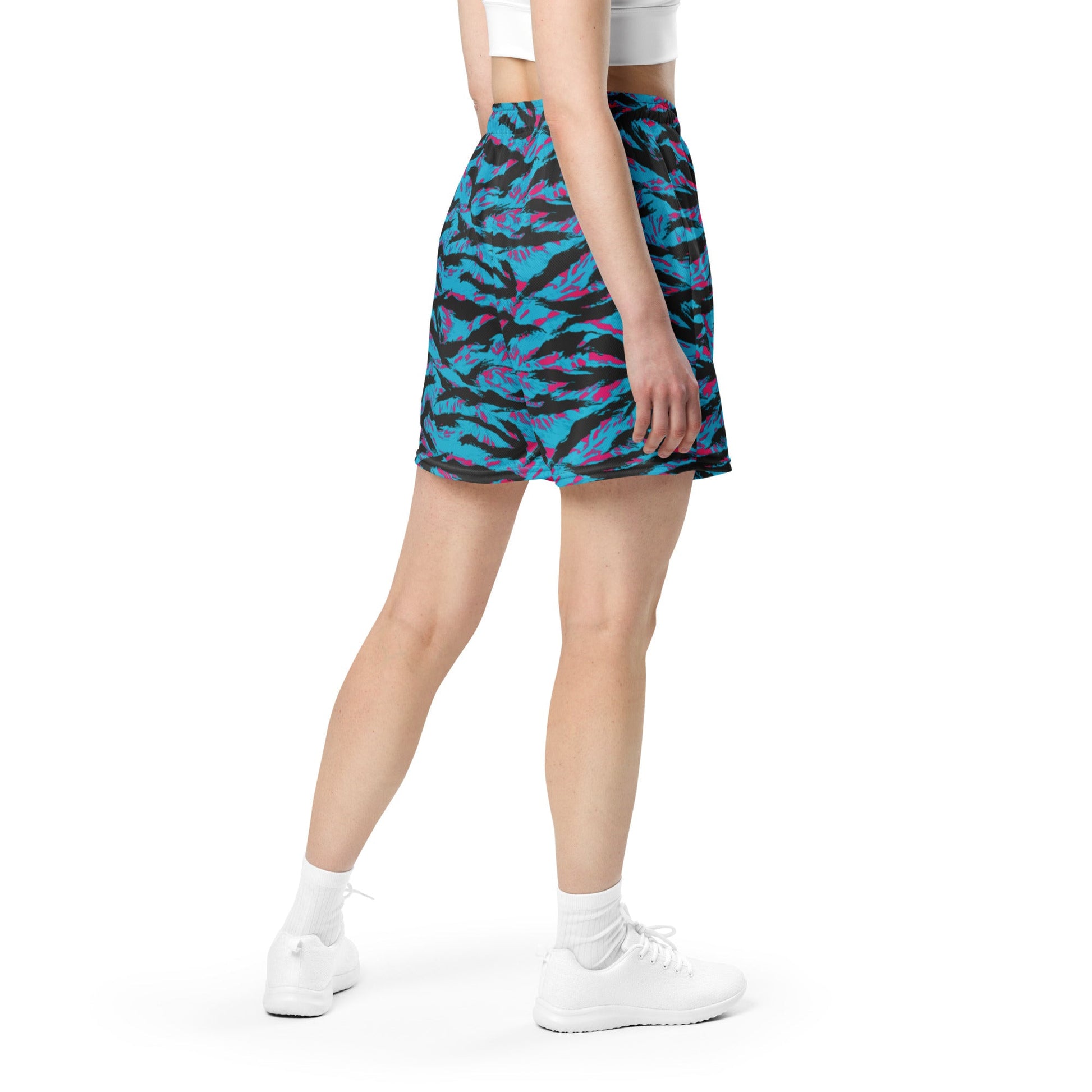 American Miami Vice Tiger Stripe CAMO Unisex Mesh Shorts