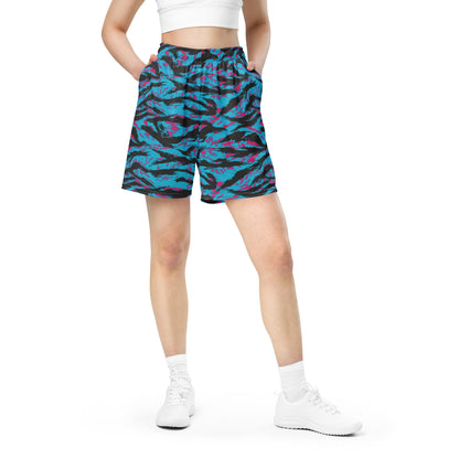 American Miami Vice Tiger Stripe CAMO Unisex Mesh Shorts