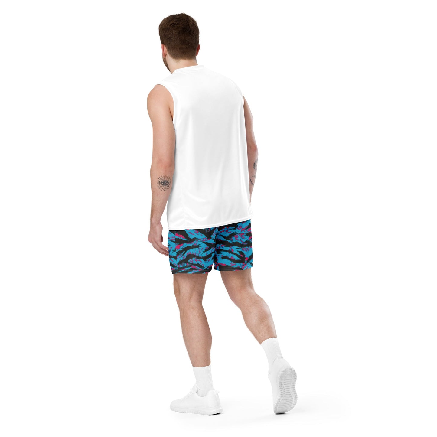 American Miami Vice Tiger Stripe CAMO Unisex Mesh Shorts