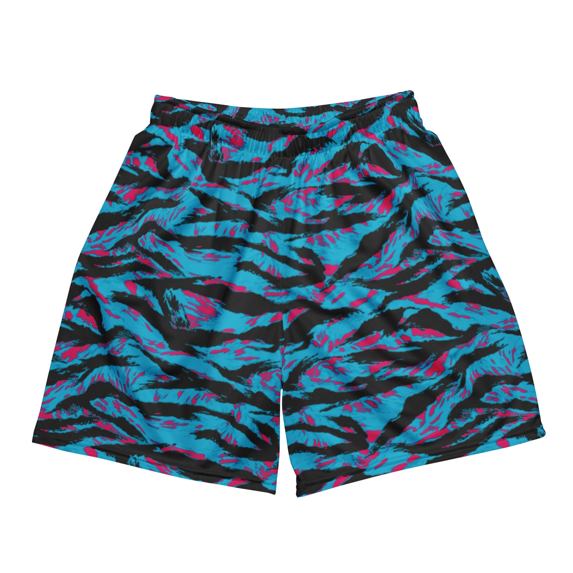American Miami Vice Tiger Stripe CAMO Unisex Mesh Shorts - 2XS