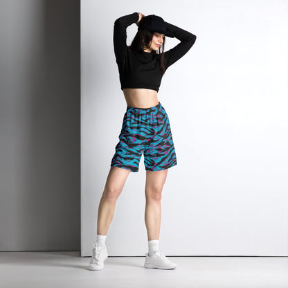 American Miami Vice Tiger Stripe CAMO Unisex Mesh Shorts