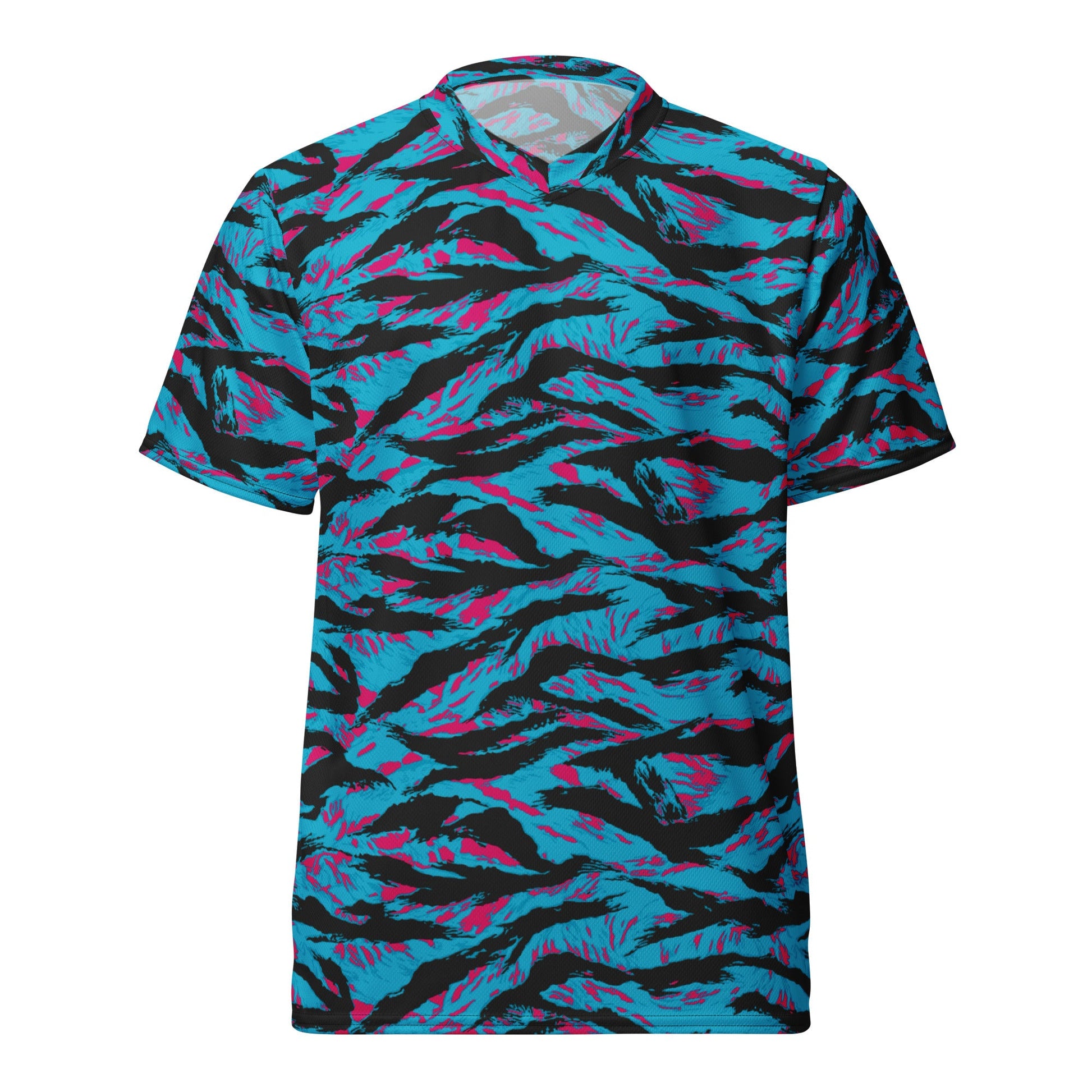 American Miami Vice Tiger Stripe CAMO Unisex Sports Jersey
