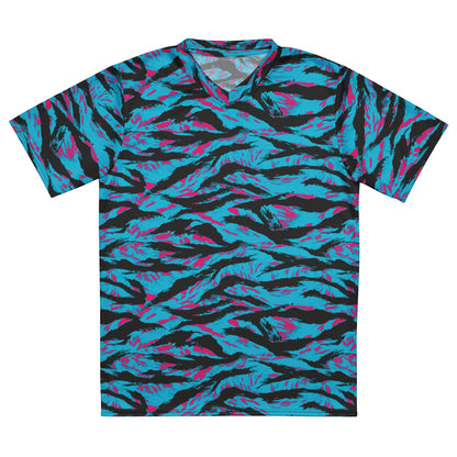 American Miami Vice Tiger Stripe CAMO Unisex Sports Jersey