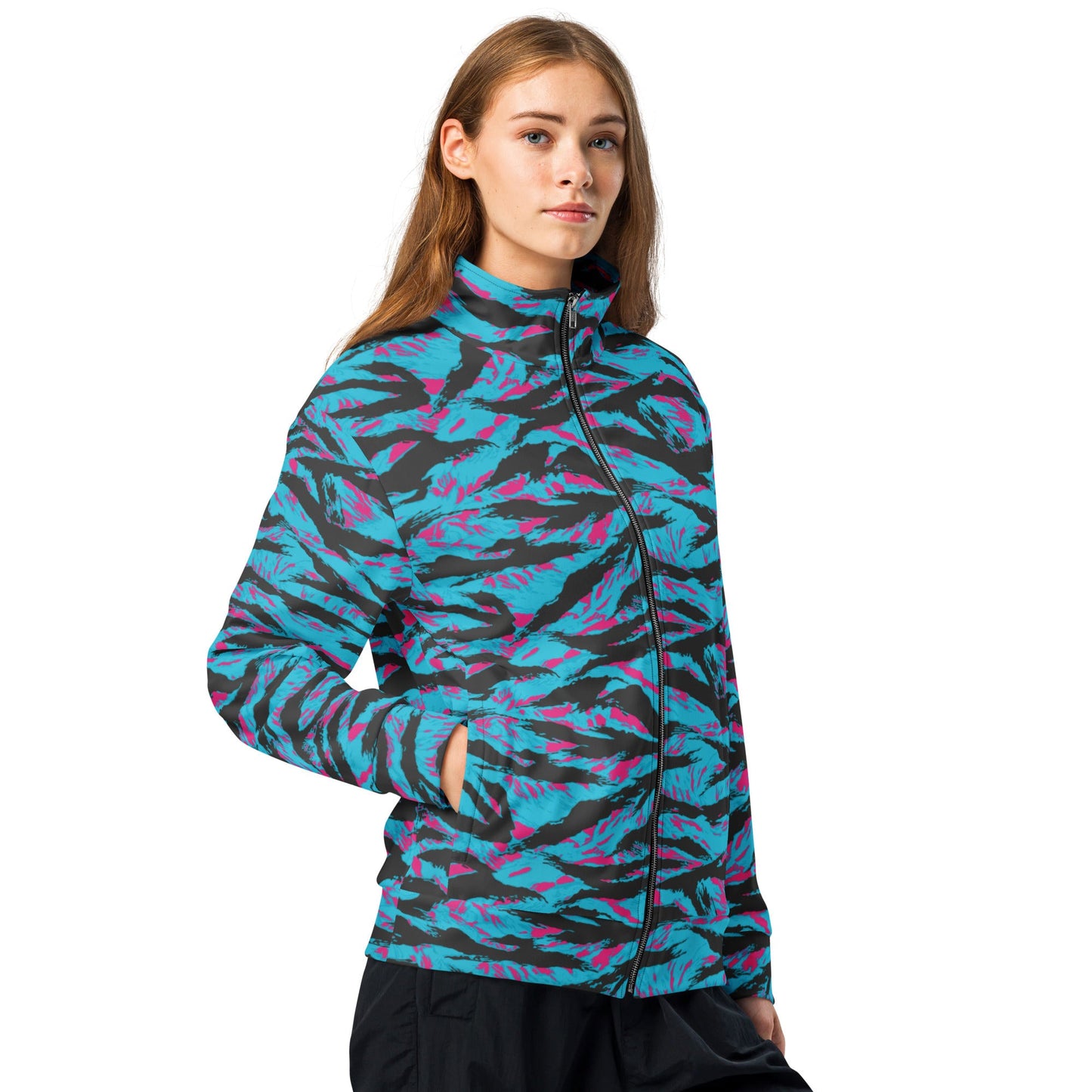 American Miami Vice Tiger Stripe CAMO Unisex Track Jacket