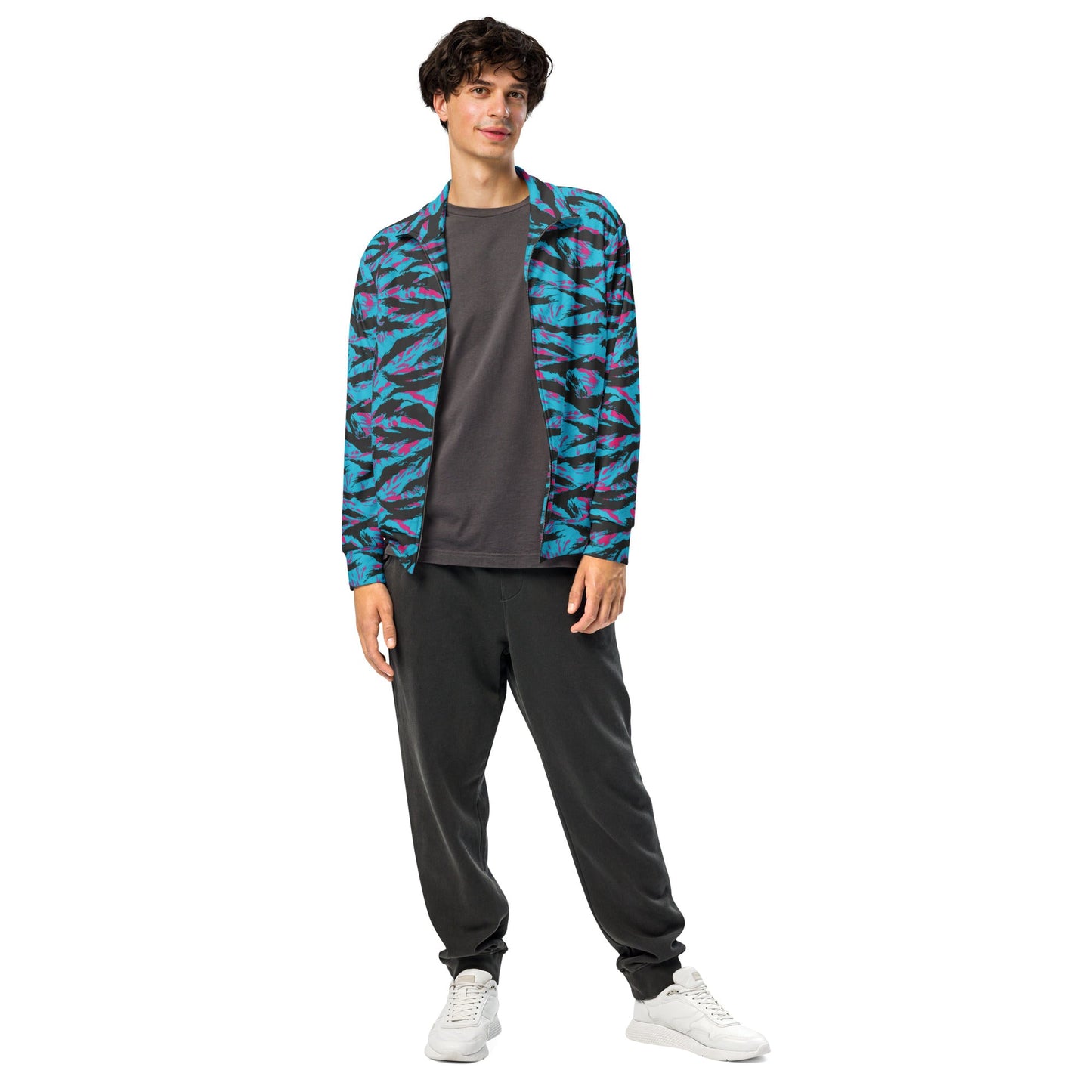 American Miami Vice Tiger Stripe CAMO Unisex Track Jacket