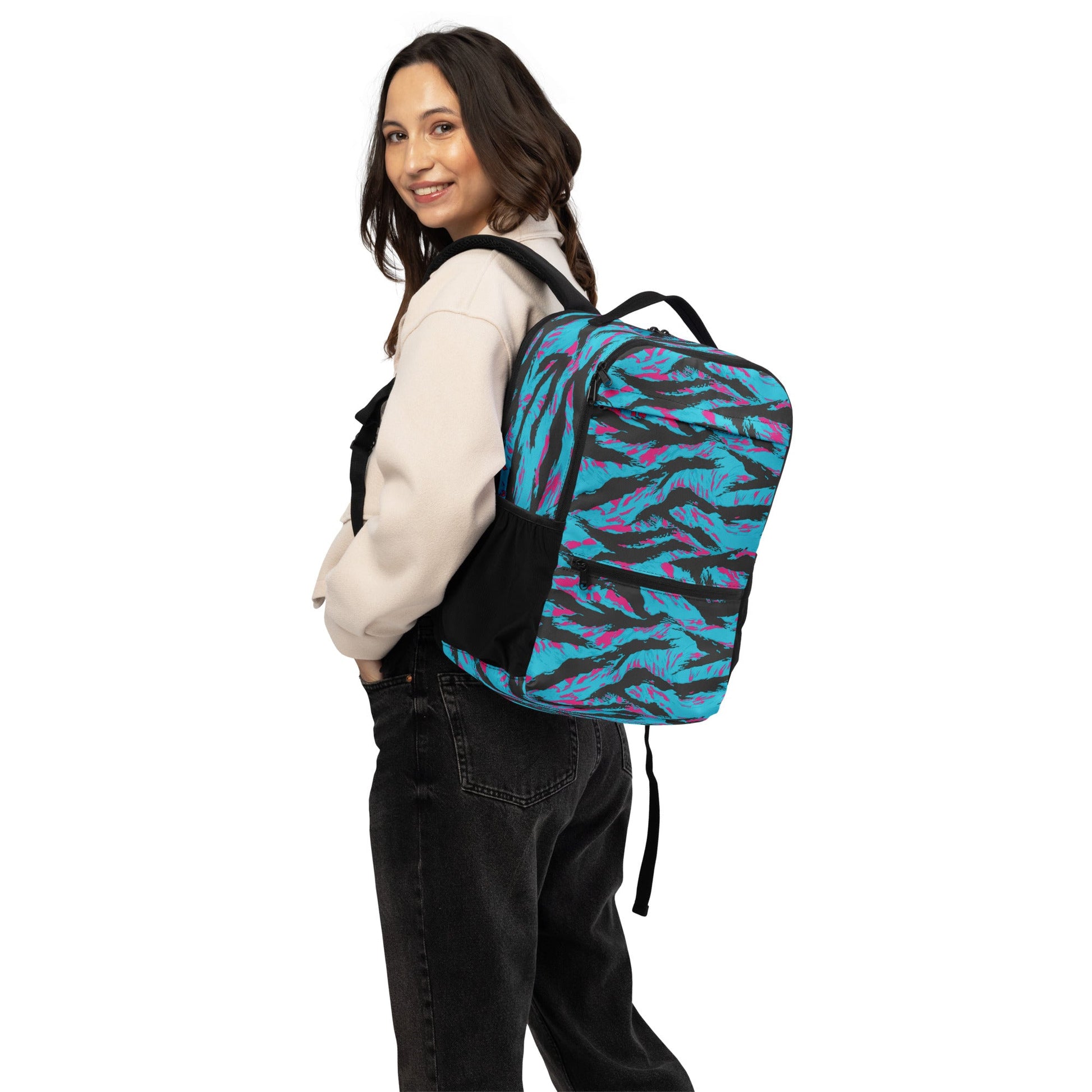 American Miami Vice Tiger Stripe CAMO Utility Backpack