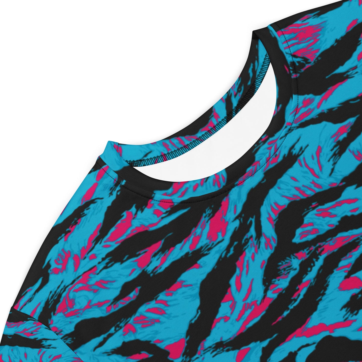 American Miami Vice Tiger Stripe CAMO Womens T-Shirt Dress