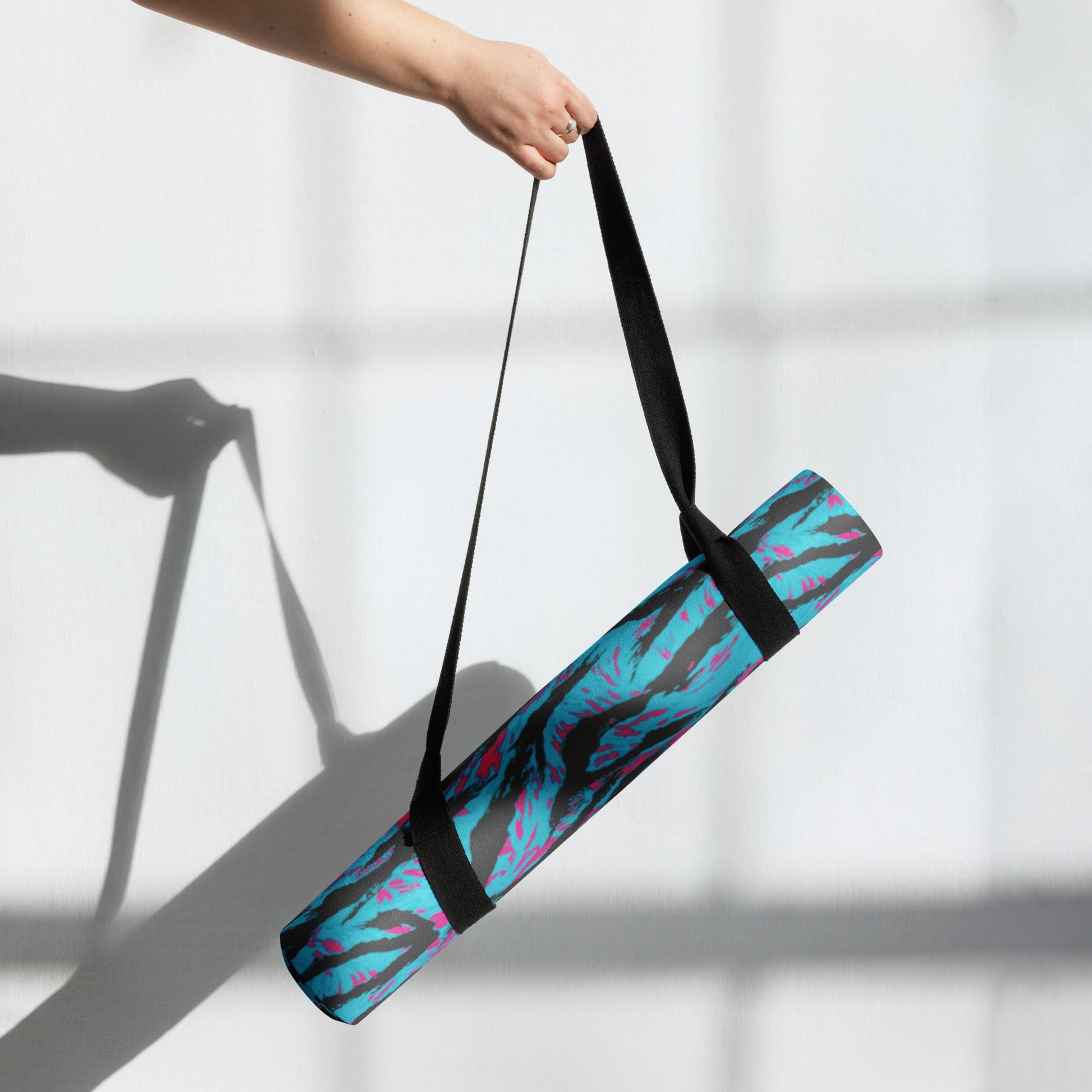 American Miami Vice Tiger Stripe CAMO Yoga Mat