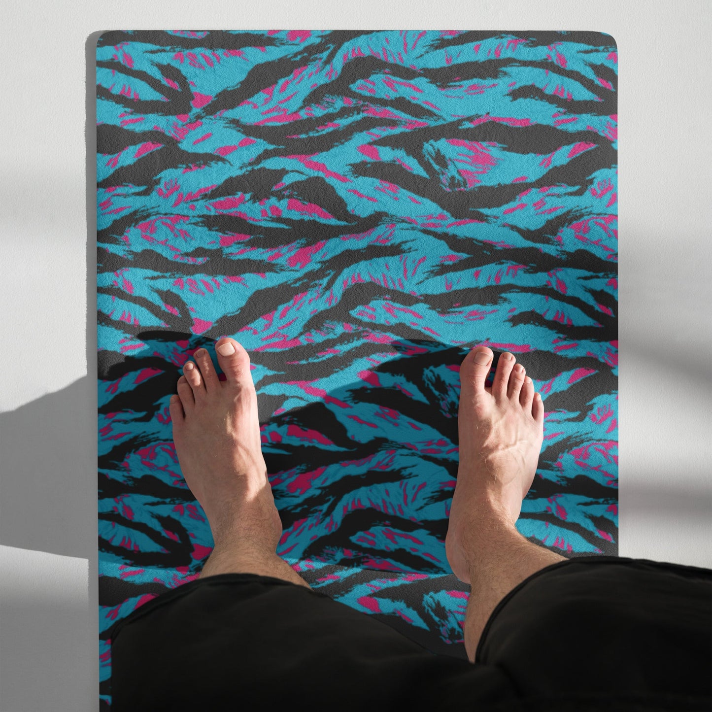 American Miami Vice Tiger Stripe CAMO Yoga Mat