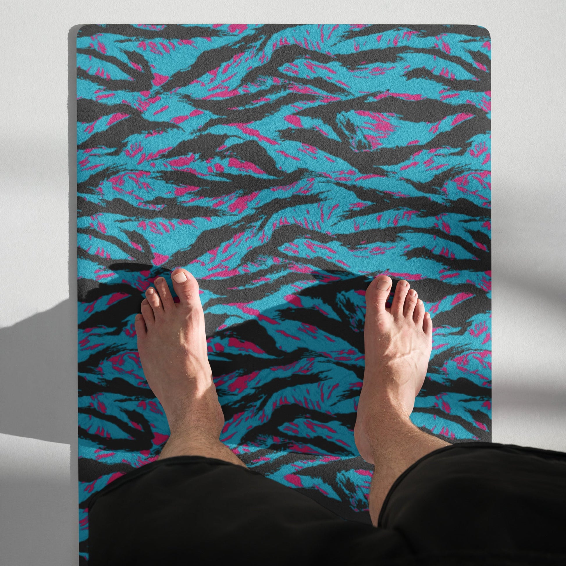American Miami Vice Tiger Stripe CAMO Yoga Mat