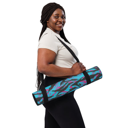 American Miami Vice Tiger Stripe CAMO Yoga Mat