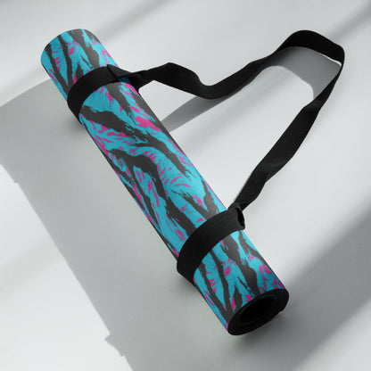 American Miami Vice Tiger Stripe CAMO Yoga Mat