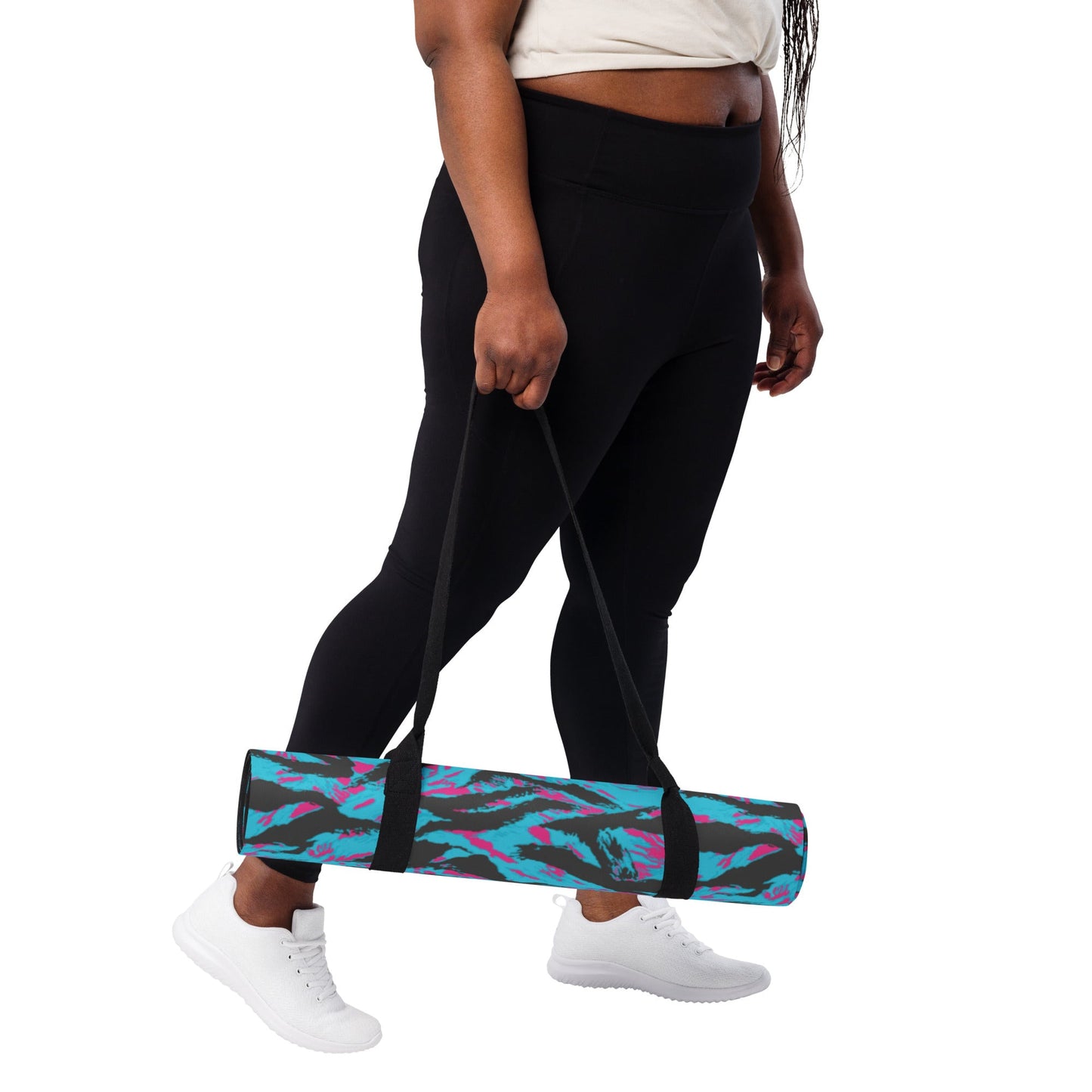 American Miami Vice Tiger Stripe CAMO Yoga Mat