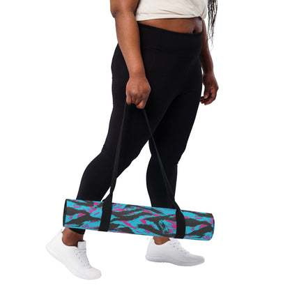 American Miami Vice Tiger Stripe CAMO Yoga Mat