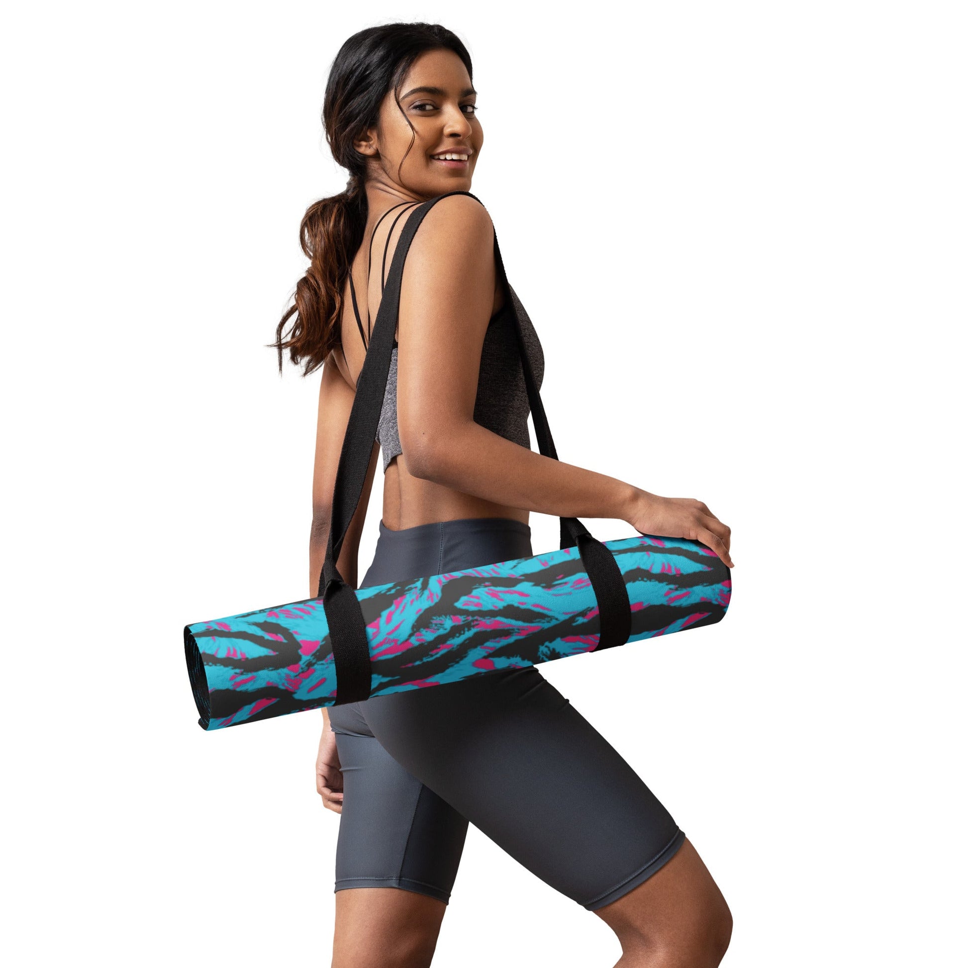 American Miami Vice Tiger Stripe CAMO Yoga Mat
