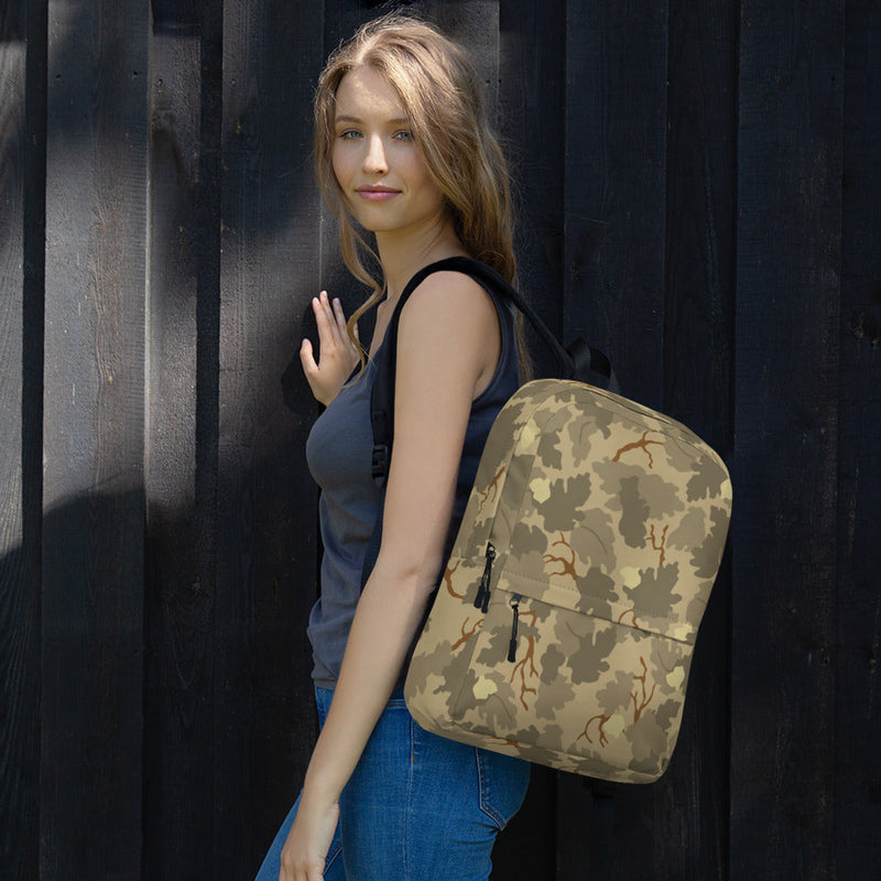 Mitchell Vine Leaf Brown CAMO Backpack - Bag