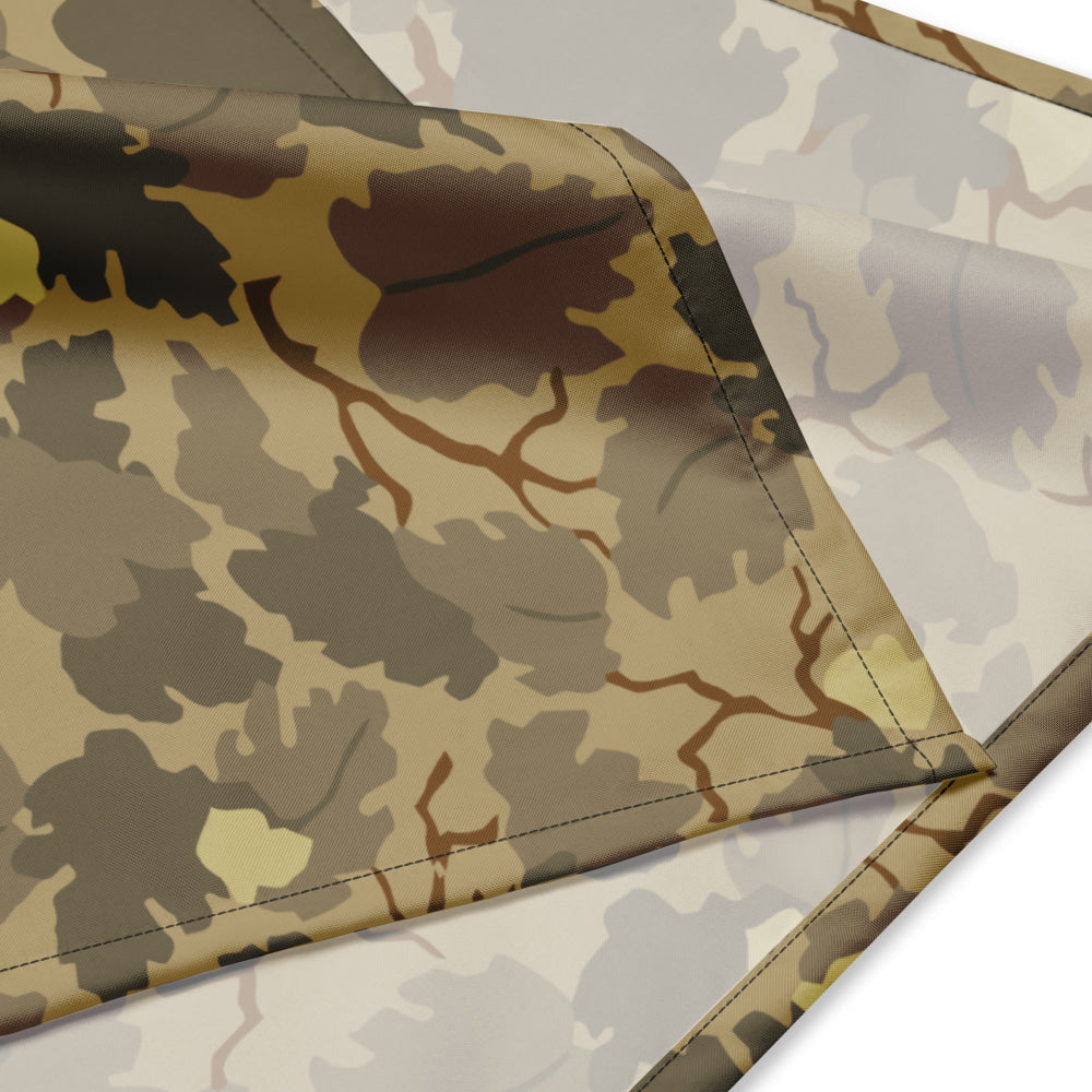 American Mitchell Wine Leaf Brown CAMO bandana - Bandana