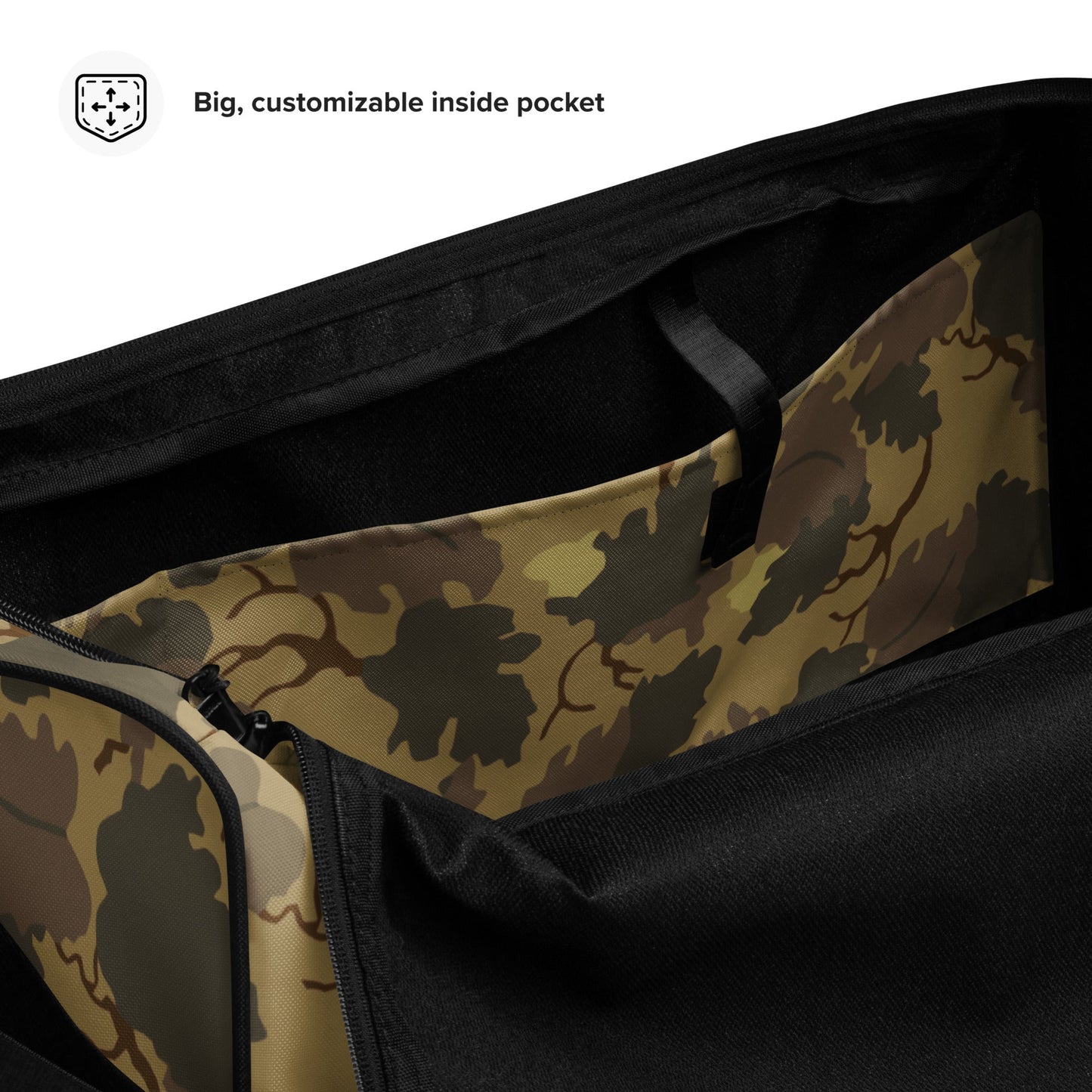 American Mitchell Wine Leaf Brown CAMO Duffle Bag