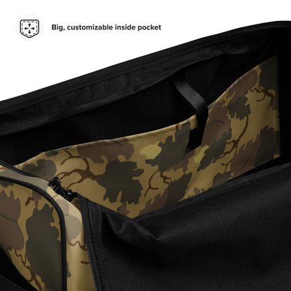 American Mitchell Wine Leaf Brown CAMO Duffle Bag