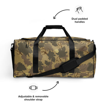 American Mitchell Wine Leaf Brown CAMO Duffle Bag