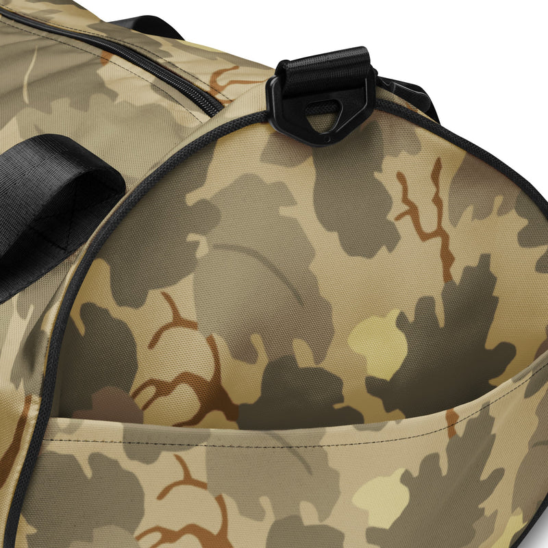 Mitchell Vine Leaf Brown CAMO Gym Bag