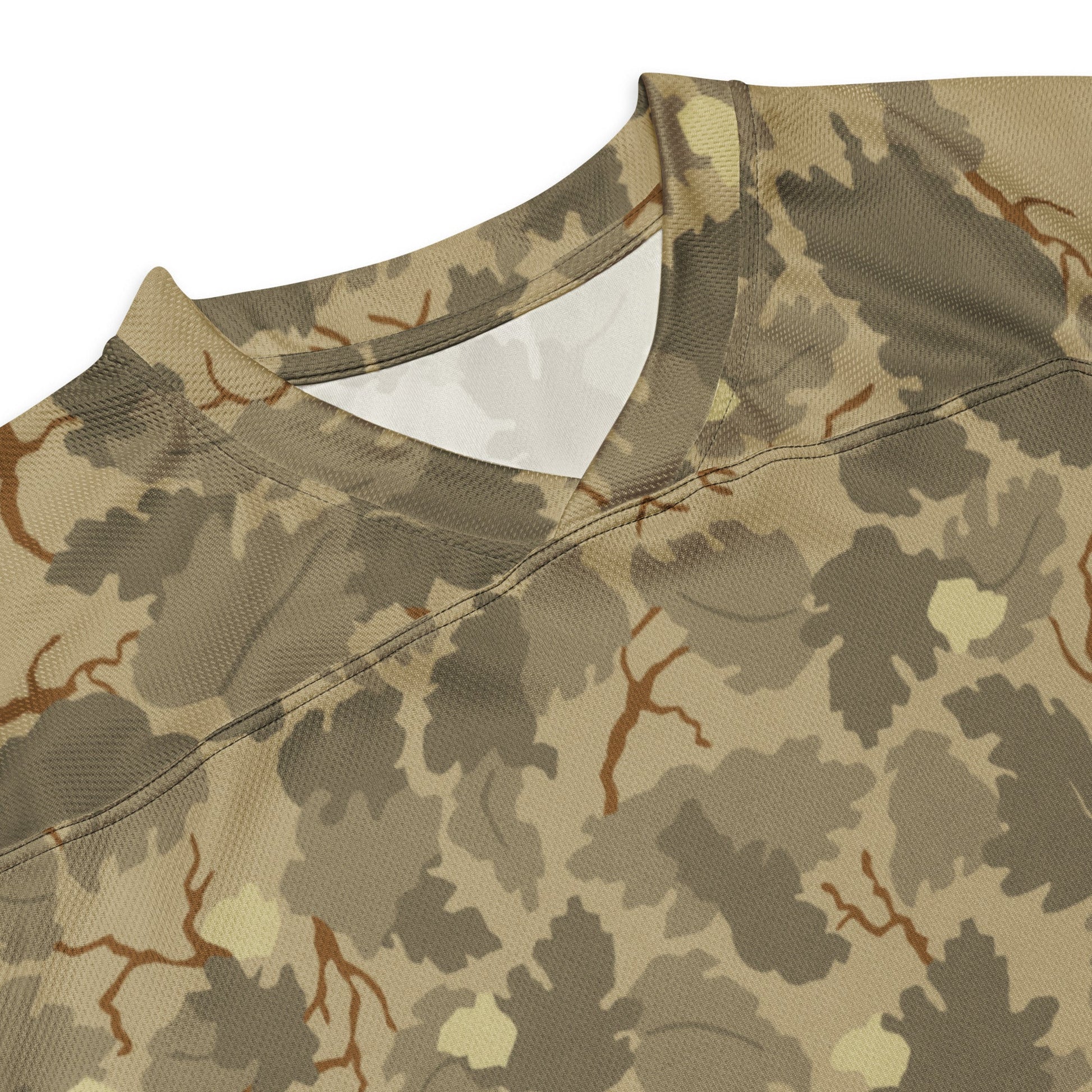 American Mitchell Wine Leaf Brown CAMO Unisex Hockey Fan Jersey