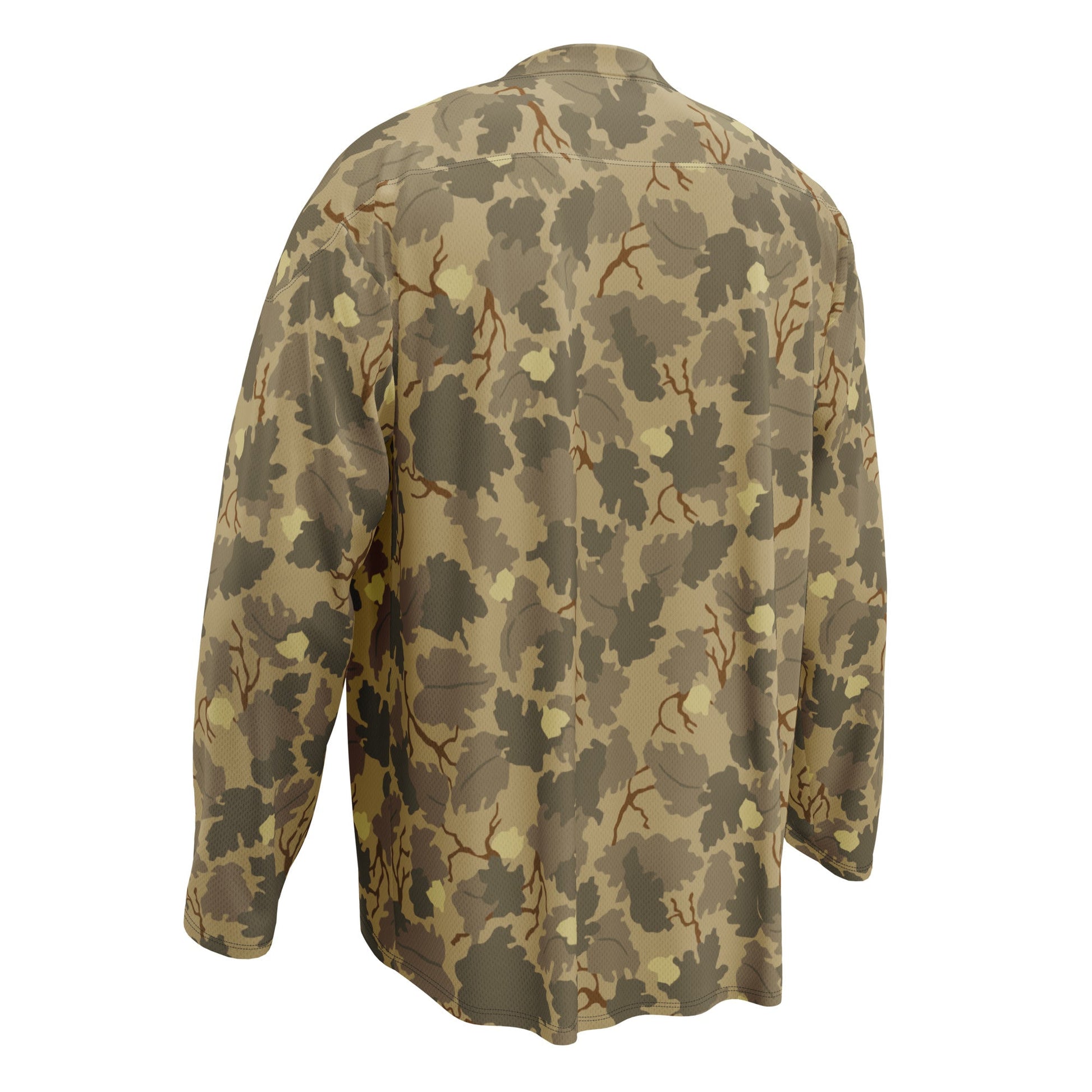 American Mitchell Wine Leaf Brown CAMO Unisex Hockey Fan Jersey