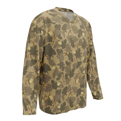 American Mitchell Wine Leaf Brown CAMO Unisex Hockey Fan Jersey
