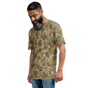 Mitchell Vine Leaf Brown CAMO Mens T-Shirt