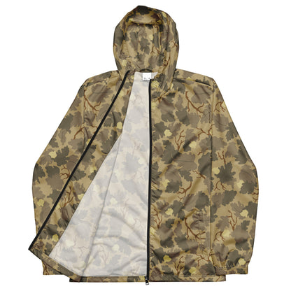 American Mitchell Wine Leaf Brown CAMO Men’s windbreaker - Mens Windbreaker