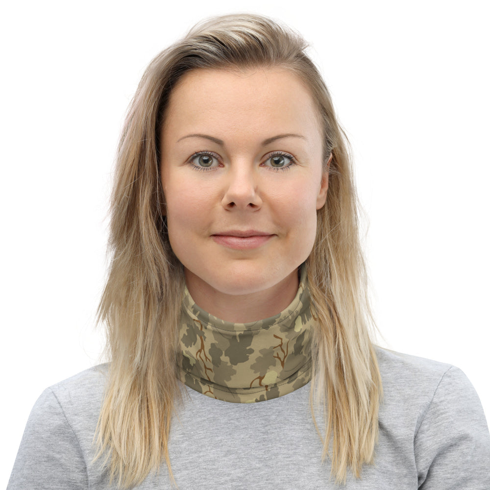 American Mitchell Wine Leaf Brown CAMO Neck Gaiter