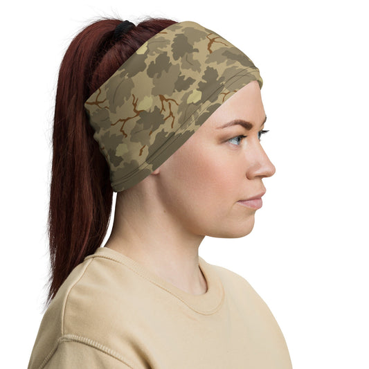 American Mitchell Wine Leaf Brown CAMO Neck Gaiter - Gaiters