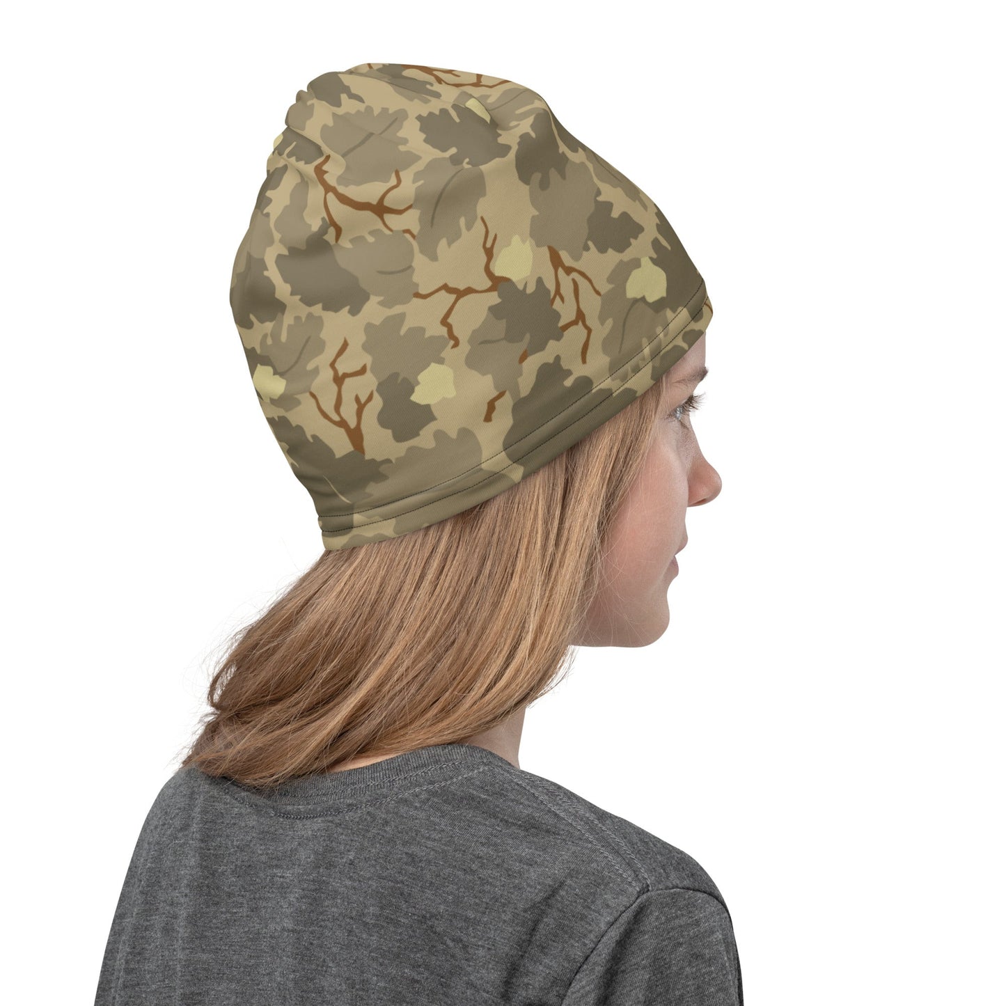 American Mitchell Wine Leaf Brown CAMO Neck Gaiter - Gaiters