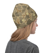 Mitchell Vine Leaf Brown CAMO Neck Gaiter - Head