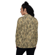 Mitchell Vine Leaf Brown CAMO Unisex Bomber Jacket