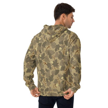 American Mitchell Wine Leaf Brown CAMO Unisex Hoodie