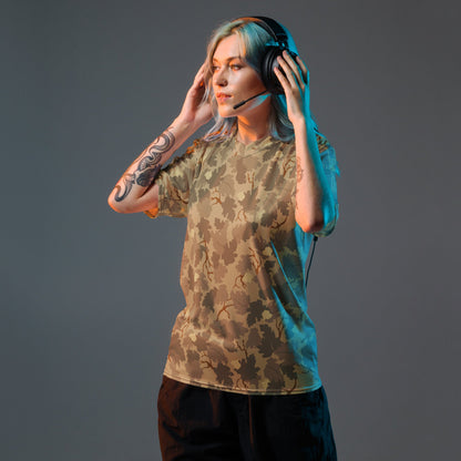 American Mitchell Wine Leaf Brown CAMO Unisex Sports Jersey