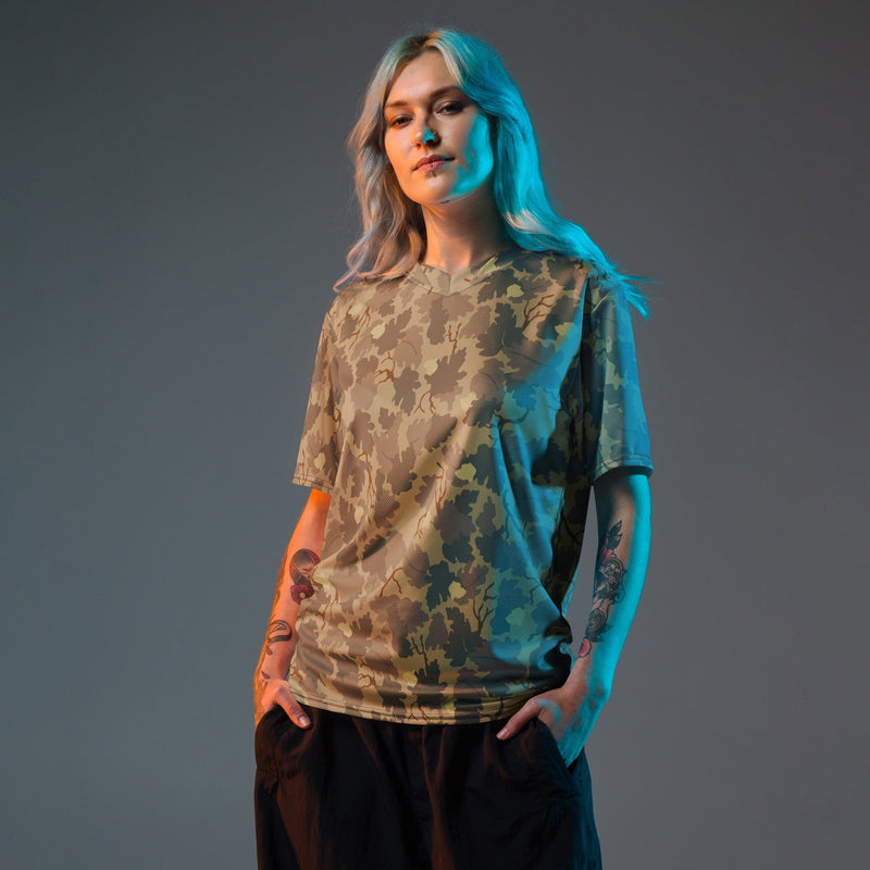 Mitchell Vine Leaf Brown CAMO Unisex Sports Jersey